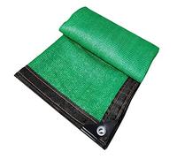 ZGQSW Rete Ombreggiante Verde, Telo Ombreggiante Resistente Ai Raggi UV E Protettivo, Rete Telo Ombra con Occhielli Panno Ombreggiante Traspirante (4 x 5 m/13.1 x 16.4 ft)