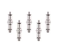 ZGUZMCMK 5 Pezzi Adattatore Vite Spigot Convertitore da 1//8 in Lega Robusta Superficie Elettroplaccata Adatto per Sostegno Luci io Fotografia