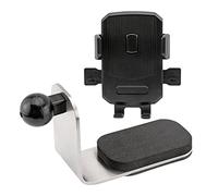 ZGUZMCMK Base Porta Telefono Auto Supporto Braccetto Rotante Universale 17mm Metallo Supporto Smartphone Fissaggio Stabile Adatto a Guida Ufficio Viaggio,