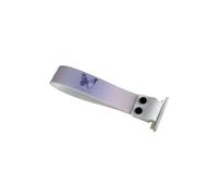 ZGUZMCMK Tastiera Keycap Decorazione Nastro Computer Poliestere Progettazione Artistica Accessorio Compatibile con Tastiere Meccaniche Adatto per Studio, 16 Farfalla Viola