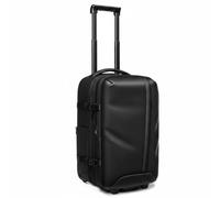 ZGUZMCMK Zaino Trolley da Viaggio Valigia Compressione Espandibile con Ruote Fluide E Manico Telescopico Pelle PU Adatto Pendolari Treno Vacanze Cittadine