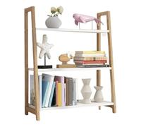 ZGWRYI Libreria A Più Livelli,libreria Inclinata,Ripiani Indipendenti For Organizzare Gli Oggetti,Scaffalature For Soggiorno,Camera Da Letto,Cucina,Portavasi(Natural,60 * 30 * 90cm)
