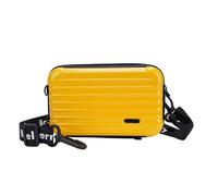 ZGXNYI Borsa a tracolla rigida a righe - Organizer for trucco leggero da donna for PC, borsa a regolabile(Color 04)