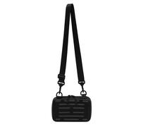ZGXNYI Borsa a tracolla rigida e impermeabile for uomo donna, for feste, gite, scuola(Black)