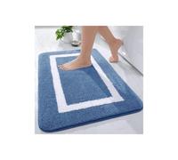 ZGXNYI Zerbino Ingresso Esterno Tappetino Da Bagno Assorbente, Tappeto, Doccia, Antiscivolo, Camera Letto(Blue,61x120cm)