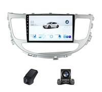 ZGYBDH Android 13 Autoradio Lettore Radio per Hyun-dai Rohens Genesis Coupe 2008-2013/ Dsp 4GLTE 5GWIFI integrato Navigatore GPS per auto wireless Radio Rds Bluetooth/FM AM/Cam Carplay e Android Auto