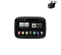 ZGYBDH Android 15 Autoradio Stereo Radio 9 pollici Schermo Carplay Wireless Ricevitori audio per auto doppio DIN per Fi-at Mobi 2016-2022 con BT GPS WIFI AM Lettore multimediale SWC QLED (Z6 8+256G)