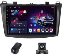 ZGYBDH Autoradio stereo doppio DIN con schermo touch da 9 pollici per Ma-zda 3 II Ma-zda3 BL 2009-2013 Telecamera di retromarcia Bluetooth/Radio FM AM RDS/Controllo al volante/Supporto DSP Car Aut