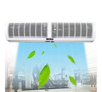 ZH-1 Barriera d'Aria di Lusso Custodia in Metallo, 2 velocità, Motore in Rame Puro, Lama d' Aria per Ingresso in casa, Ristorante, Negozio, Facile da installare