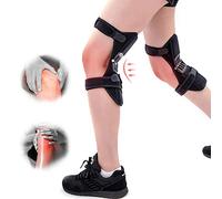 ZH-VBC Ginocchiera con Molle, Tutore Ginocchio Ginocchiera Ortopedica, Ginocchiere di Supporto Powerlift, Ginocchiosquat da Allenamento per Arrampicata Sportiva per Gambe Fredde