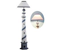 ZH-VBC Lampada da Terra con Faro, Blue Ocean Lighthouse, Lampade per Bambini per Camerette, per La Decorazione della Camera da Letto del Salone della Decorazione della Scrivania