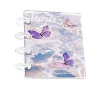 Zhadyu Raccoglitore Trasparente | Album Per Raccolta Foto Con 20 Pagine Interne | Album Per Conservazione Fotocarte - Per Nastro Diario Piccoli Studenti Insegnanti Professionisti Staff Amministrativo