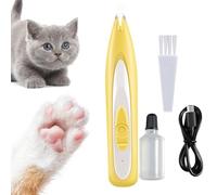 Zhadyu Trinmer per capelli per cani, trimmer della di cane,Terrimer per capelli calcola calma calda in sicurezza - Strumento di toelettatura portatile veloce efficiente per casa, viaggio
