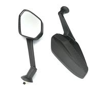 zhaichuhuozuiduo Specchietto Retrovisore Convesso da 8 Mm per Bicicletta, Trasparente, Ad Ampio Raggio, Accessori per Biciclette Elettriche