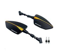 zhaichuhuozuiduo Specchietto Retrovisore Universale per Mo&to da 10 Mm, Sinistro E Destro, con Alloggiamento per Specchietti Laterali, per R1200GS, R 1200GS, R1200RT(Style E)