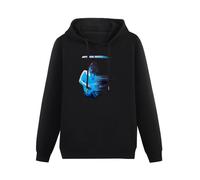 ZHAIMAORIJI Jeff Beck Rock Guitarist Wired Album Cover Hoody Unisex Long Sleeve Hooded with Pocket Black L