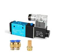 ZHAJNG 3V210-08 DC24V Elettrovalvola pneumatica a 3/2 vie 2 posizioni 3 porte a comando pilotato singolo controllo elettrico(With 12mm fitting)