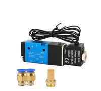 ZHAJNG Elettrovalvola pneumatica a 3/2 vie 3V310-10 DC24V, 2 posizioni, 3 porte, pilotata, controllo elettrico singolo(With 10mm fitting)