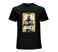 Zhan Zai Ailian Jon Jones - Greatest Fighter Ever T-Shirt Oversized T Shirts Summer Clothes T Shirt Black L