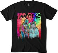 Zhan Zai all 100 Gecs of The Rainbow Slim Fit T-Shirt Black L