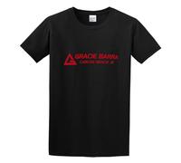 Zhan Zai Gracie Barra Jiu Jitsu Carlos Gracie Martial Art Custom T-Shirt Black XXL