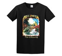 Zhan Zai Helloween Keeper of The Seven Keys Part II Heavy Metal Kiske Men Simple Tshirt Black M