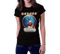 Zhan Zai Kansas Music Band Point of Know Return Leftoverture Logo Women's T Shirt T-Shirt Black S
