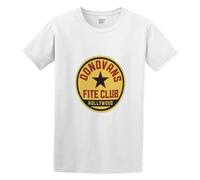 Zhan Zai Ray Donovan Fite Club Training Casual Round Neck T Shirt White XL