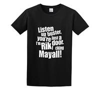 Zhan Zai Rik Mayall Bottom Young Ones You're Just A Door. Mayal Men Simple Tshirt Black 3XL