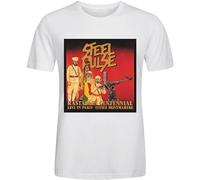 Zhan Zai Steel Pulse Rastafari Centennial Funny Tee Shirts Men White XL