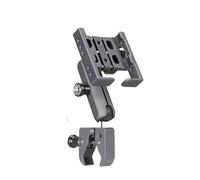 ZHANFEIS Porta Telefono Moto Supporto Per Telefono Per Moto In Alluminio Con Dispositivo Antivibrante Supporto Per Telefono Per Bici Con Rotazione A 360 ° Per Moto ATV/UTV(CPC-07T9F(CC-05))