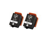 ZHANGAIQINYG Cartuccia d'inchiostro Compatibile 202XL T02G1 T02H1 1SET 5PSC for Expression Premium XP6000 XP6005 XP6100 XP6105(2pcs Black)