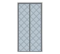 ZHANGCHONG Tenda for Porta Riscaldante Invernale, Tenda Magnetica Impermeabile, Chiusura Automatica, Schermo Antivento for La Privacy, Adatta for Terrazze, Cucine E Camere da Letto(Grey,130x200cm)