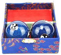 ZHANGDONG Palline Cinesi Baoding Balls Palline Massaggio Qi Gong Esercizio con Le Dita della Palla di Meditazione Quotidiana per la Salute Cinese per alleviare Lo Stress e rilassare la Terapia Yin