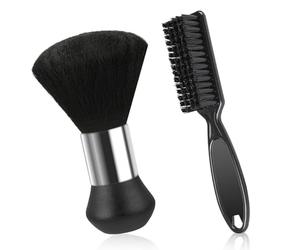 Zhangfang Spazzola professionale per capelli, regolabarba morbida, tagliacapelli elettrico, spazzola per la pulizia, spazzola per capelli, spolverino per collo, utilizzata per pulire i capelli intorno