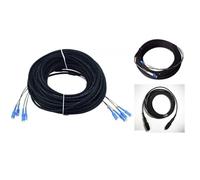 ZHANGGH Cavo patch esterno da 100 m, 2/4 core, 7,0 mm, 2 mm, 2 C, 4 C, CPRI, LC, SC, FC, ASM DVI, impermeabile, FTTH, cavo in fibra ottica corazzato 2 anime (FC/A-FC/A, 4 SM)