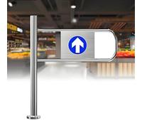 ZHANGGL Cancello di Sicurezza a Battente Automatico - Porta unidirezionale a Chiusura Automatica per Il Controllo degli accessi in Sicurezza negli spazi pubblici.