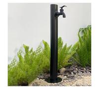ZHANGGL Garden Water Column,304 Stainless Steel Vertical Garden Water Column - Freestanding Hose Stand with Lock Faucet, Outdoor Antifreeze Water Dispenser, Fountain & Irrigation