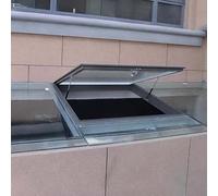 ZHANGGL Grande lucernario per tetto, in vetro temperato a doppio strato, ad alta efficienza energetica, dimensioni personalizzabili, 65 x 80 cm, ideale per soffitta veranda cantina, copertura per