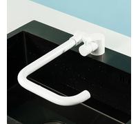 ZHANGGL Kitchen Sink Faucet Folding Inside Window Single Handle 360° Rotation Single Hole Hot And Cold Water Stainless Steel Kitchen Sink Mixer Faucet Folding-Brushed