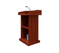 zhanggqOU Supporto per podio Portatile Hosting podio Reception for Auditorium, aule e Sale conferenze Scrivania Mobile per pulpito(Red)