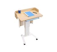 zhanggqOU Supporto per podio Portatile Leggio for la Formazione in Aula di Laboratorio Mobile sul podio Regolabile for Aula Scolastica Scrivania Mobile per pulpito