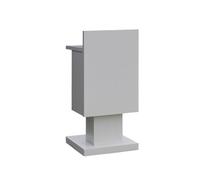 zhanggqOU Supporto per podio Portatile Podio in Legno, banco della Reception, banco da conferenza, leggio da Formazione, Tavolo da conferenza Scrivania Mobile per pulpito