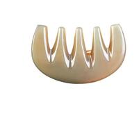 ZHANGHOUJUN-A361 - Pettine massaggiante per massaggi e massaggi, adatto ai viaggi, strumento per lo styling dei capelli per uomini e donne, pettine da massaggio naturale in corno di toro