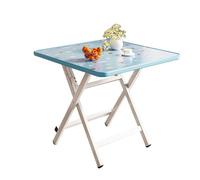 ZhangHY Tavolo pieghevole Tavolo da pranzo Semplice Tavolo Quadrato Affitto Casa Casa Outdoor Portatile Stallo Mangiare Piccolo Tavolo