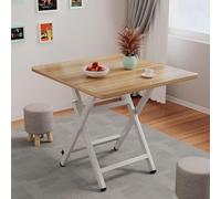 ZhangHY Tavolo pieghevole Tavolo da pranzo Semplice Tavolo Quadrato Affitto Casa Casa Outdoor Portatile Stallo Mangiare Piccolo Tavolo