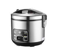 ZHANGMIN Cuociriso Piccola, Pentola Interna Antiaderente in Acciaio Inossidabile 304, Cuociriso 2/3/4/5L con Funzione Cook/Warm, con Misurino (Color : 5L)