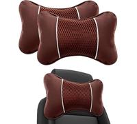 zhangning poggiatesta Auto per Mitsubishi Space Star Hatchback 2015-2024 | Supporto ergonomico per il collo Tessuto traspirante Adatto a tutte le auto Set da 2 pezzi