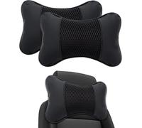 zhangning poggiatesta Auto per Mitsubishi Space Star Hatchback 2015-2024 | Supporto ergonomico per il collo Tessuto traspirante Adatto a tutte le auto Set da 2 pezzi