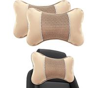 zhangning poggiatesta Auto per Mitsubishi Space Star Hatchback 2015-2024 | Supporto ergonomico per il collo Tessuto traspirante Adatto a tutte le auto Set da 2 pezzi